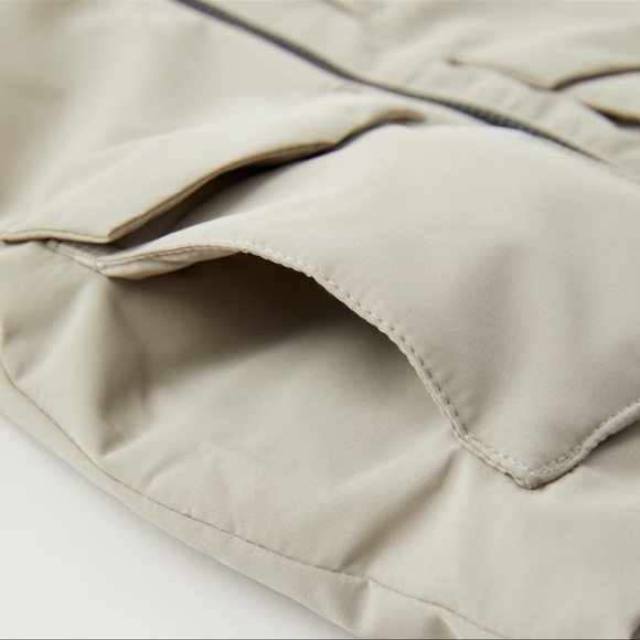 Zara Kids Lightweight Water Repellent Quilted Parka 5-6y NWT - Picture 5 of 6